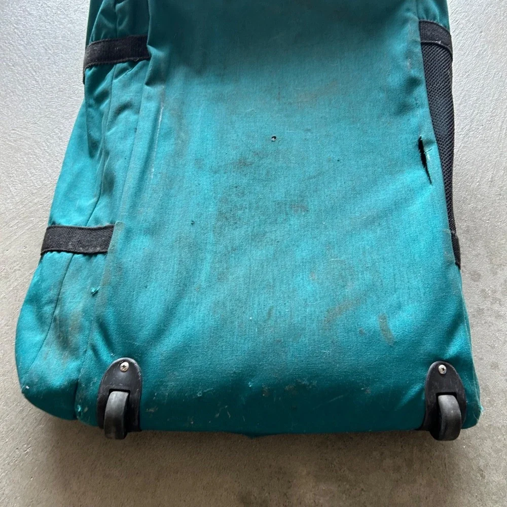 Vintage 90s LL Bean Rolling Duffle Bag Large 34